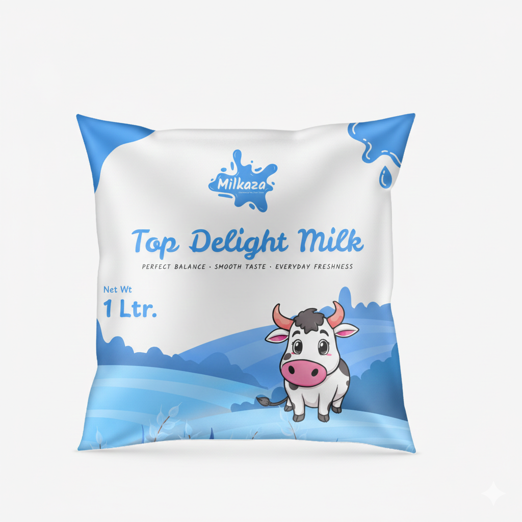 Top Delight Milk (500 ml, 1 L, 185 ml)