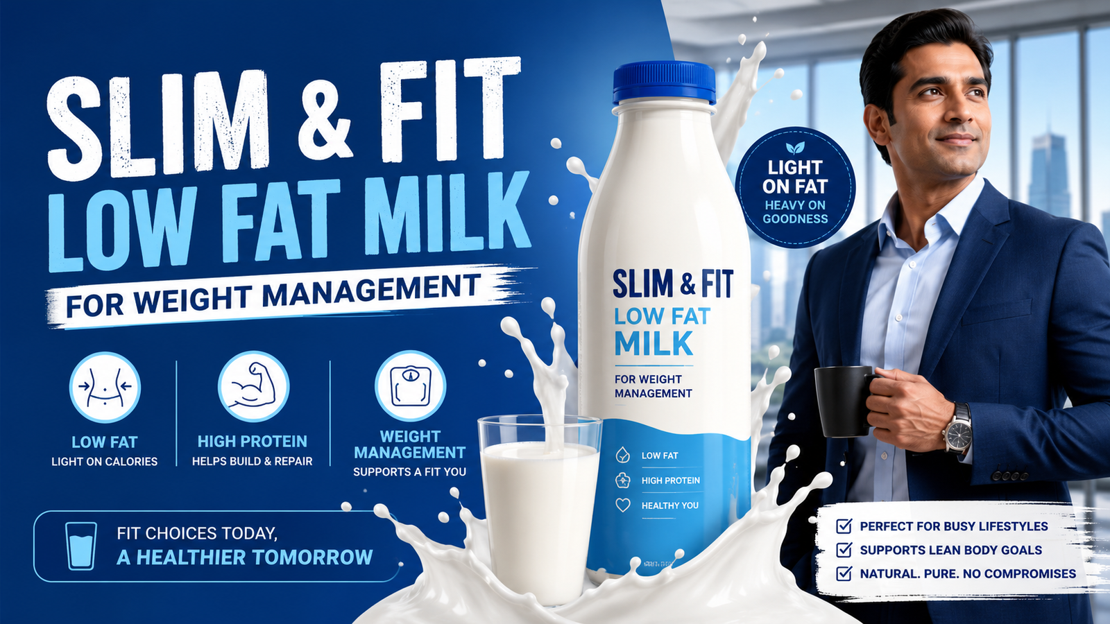 Slim fit MILK