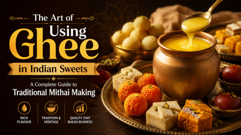 The Art of Using Ghee in Indian Sweets